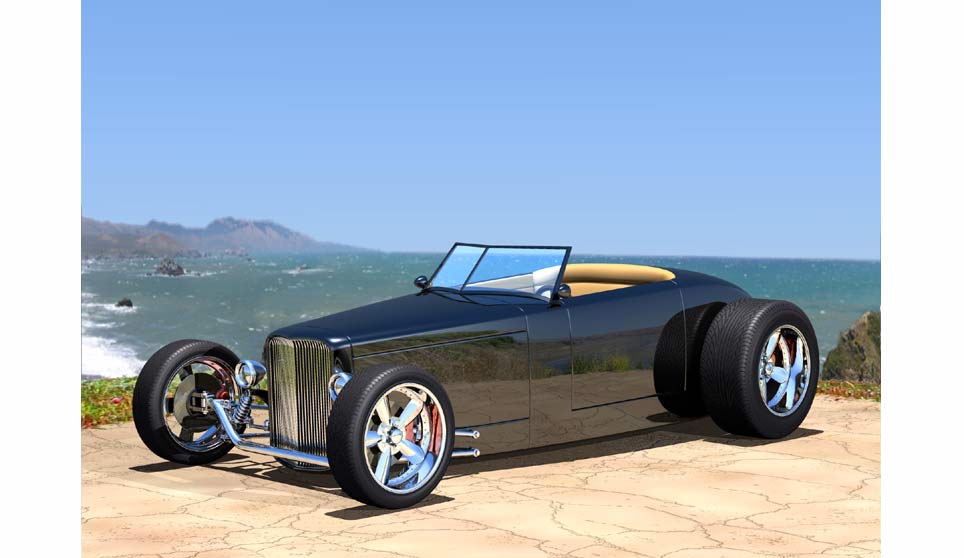 3D New Body Design Roadster.