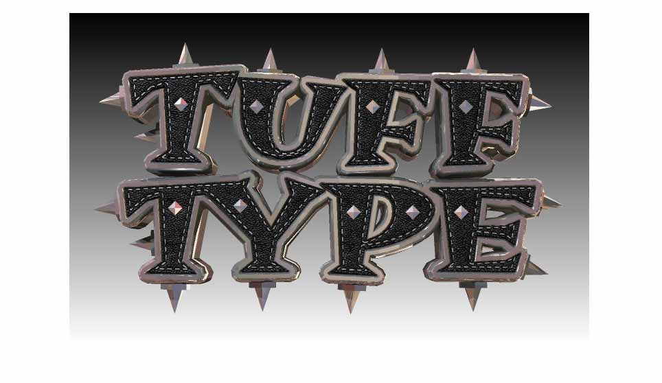 3D Tuff Type Signage.